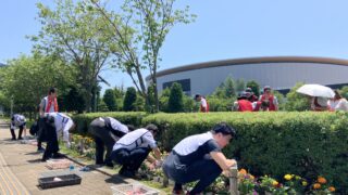 【2025.6】シンボルプロムナード公園　夏の苗植え